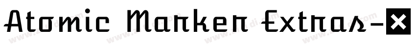 Atomic Marker Extras字体转换